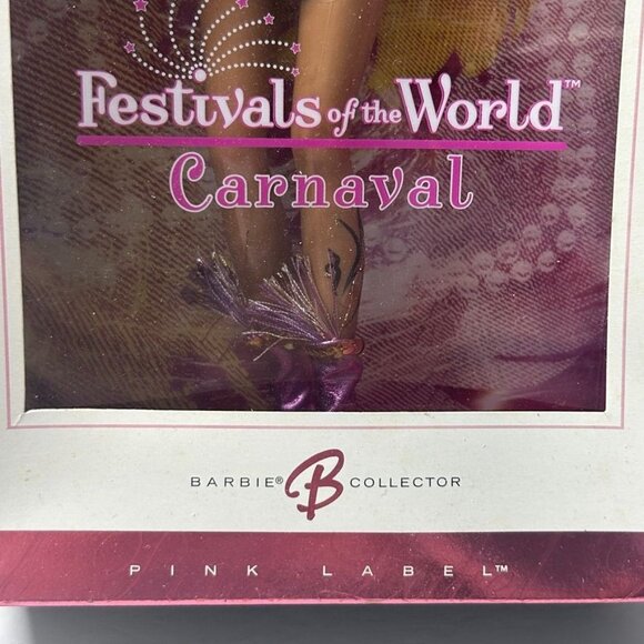 Barbie Mattel Festivals Of The World Carnaval Doll 2005 J0927 - NEW & Sealed - Picture 3 of 7